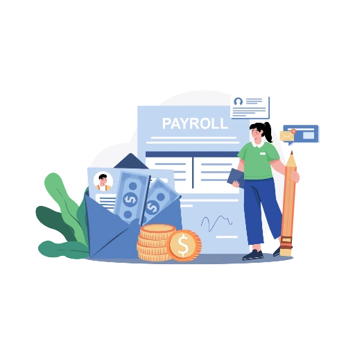 Manage staff salaries and commisions using staff Management in Hitech Billsoft Billing Software
