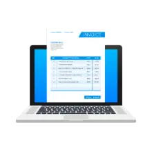 Generate e-invoices for your business in just a few clicks from the software dashboard.