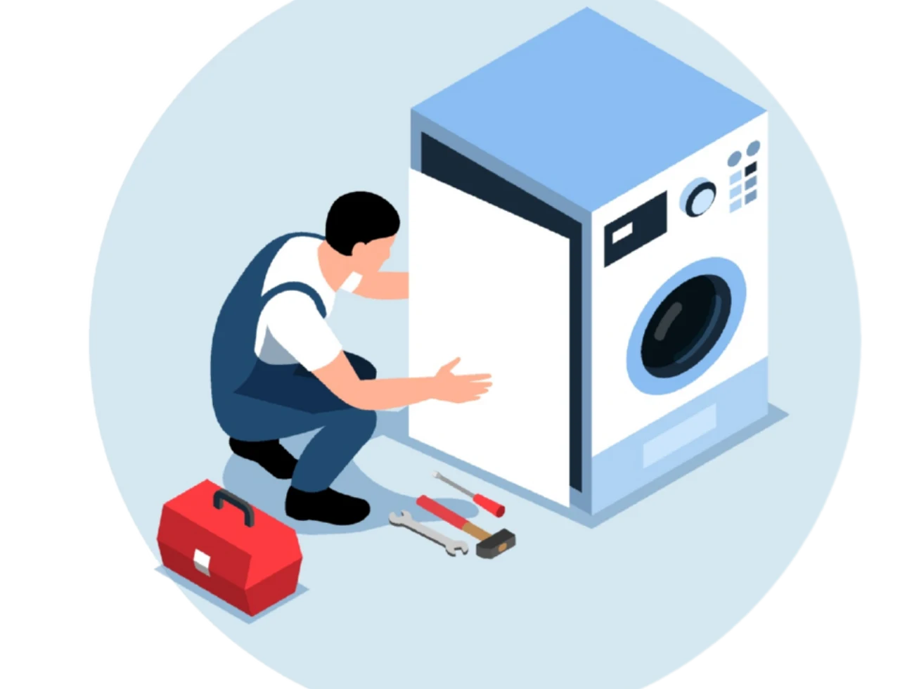 Warranty and service tracking dashboard for appliances in Hitech Billsoft billing software