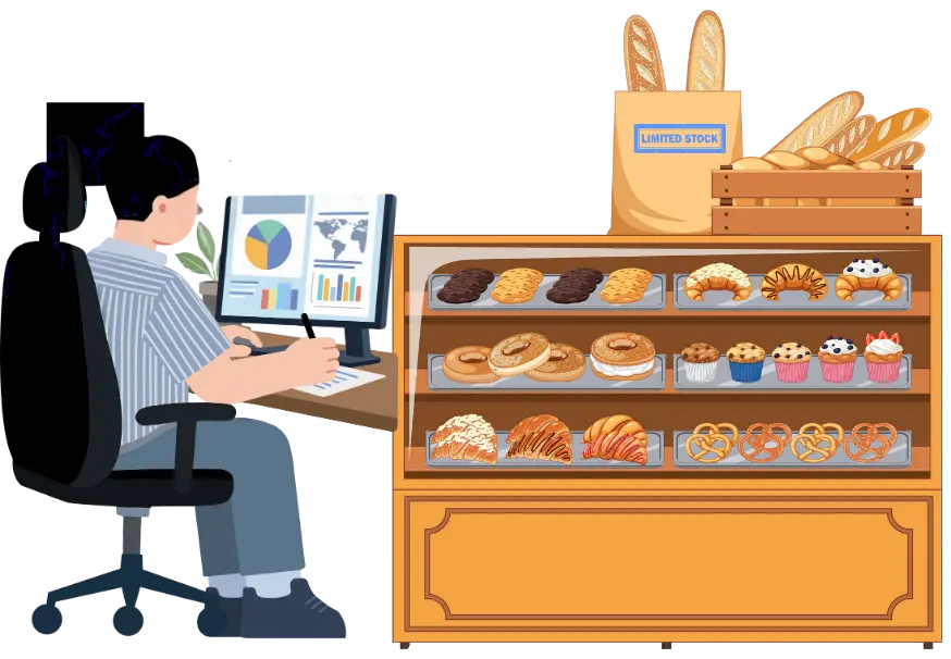 Ingredient Wastage Reduction Illustration