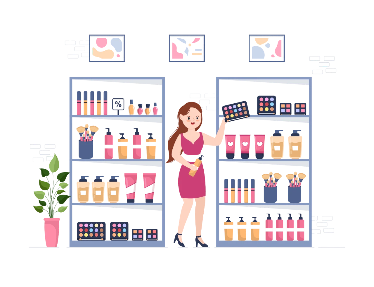High-speed offline PoS billing in cosmetic store billing software during peak retail hours