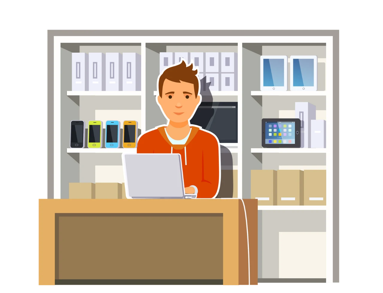 Electronics Shop Reports and Analytics