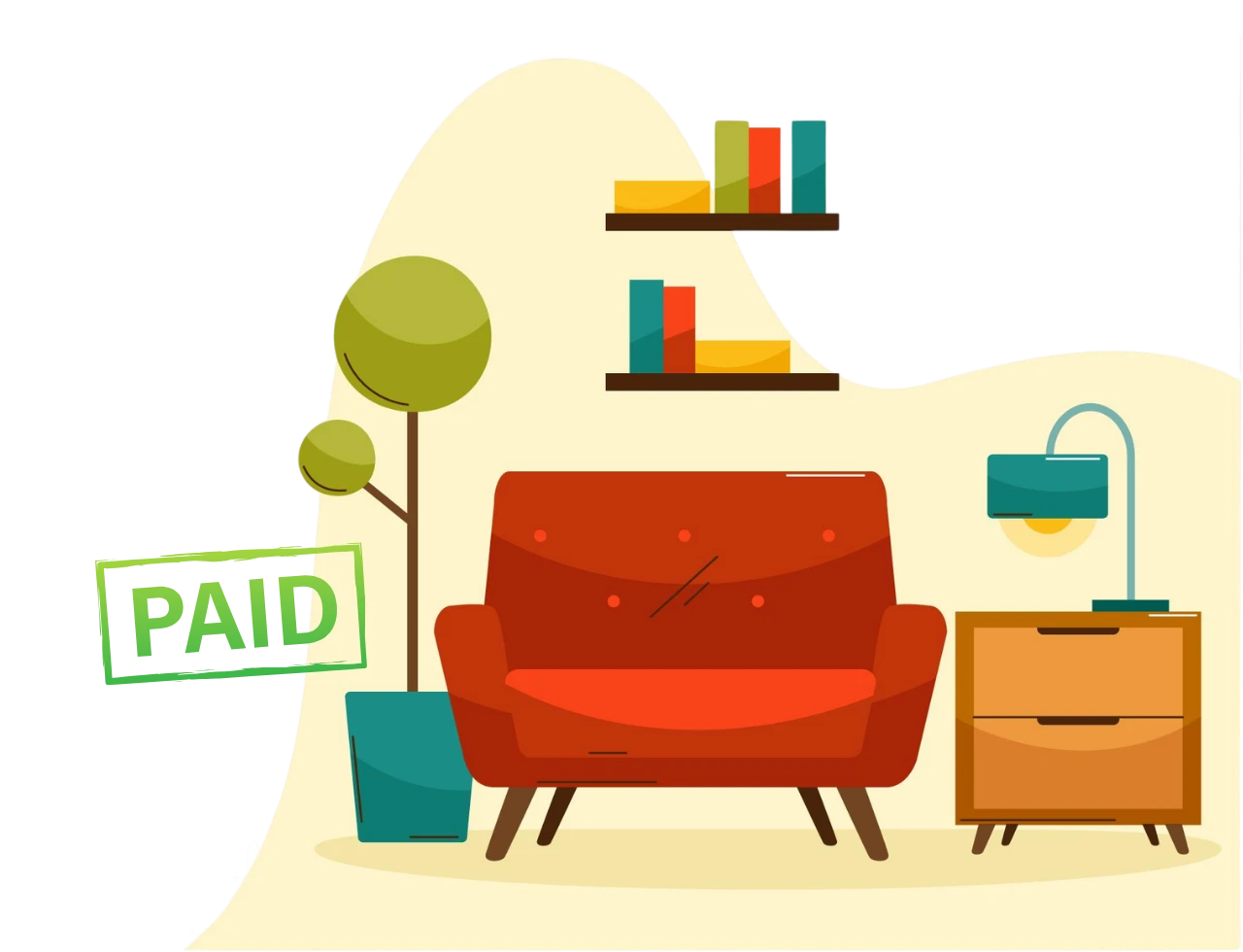 Furniture store advance payment and ledger tracking system