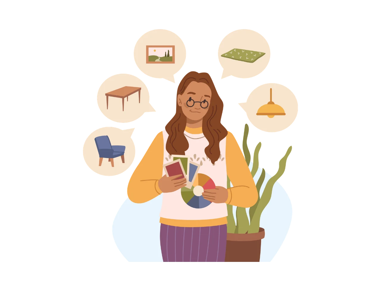 Interior designer receiving faster client payments using UPI and online payment options through Hitech Billsoft.