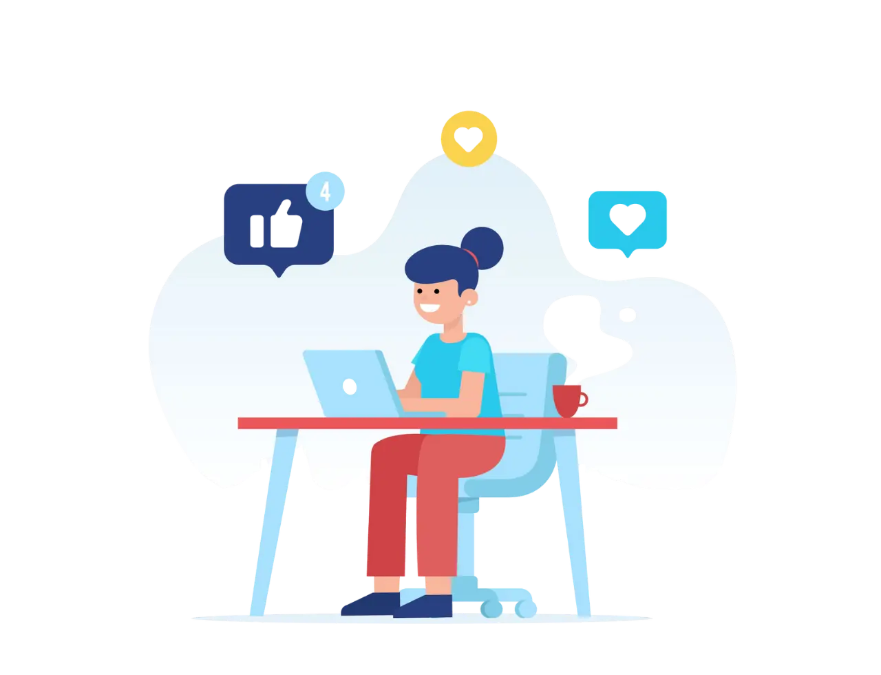 Easy-to-use accounting dashboard for service providers with no accounting knowledge required