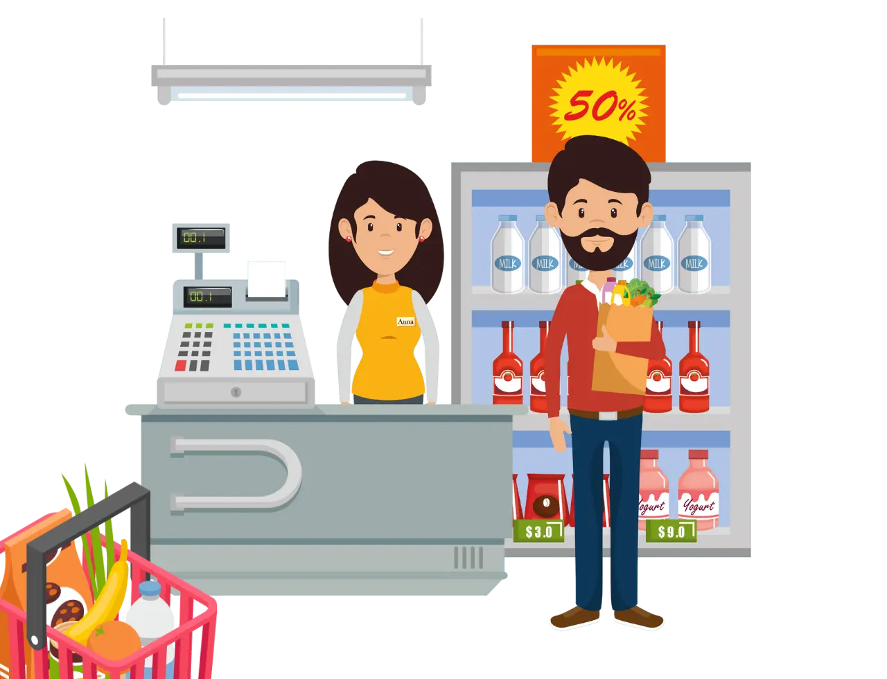 Add item-wise discounts in Hitech Billsoft supermarket PoS billing software