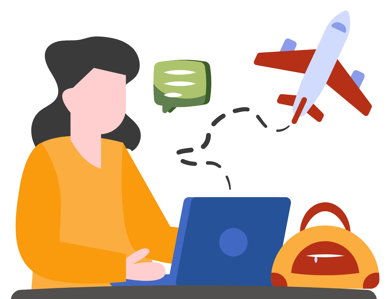 Customer and debt management module in Hitech Billsoft for travel agencies showing payment tracking and reminders.